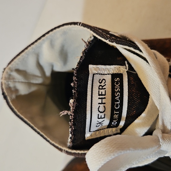 Custom Dyed Skechers High Top Sneakers - Ladies Size 9.5 - Picture 7 of 10